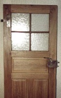 Antike Zimmertüren mit Glas Biedermeier 