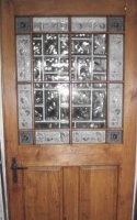 Antike Zimmertüren mit Glas Gründerzeit 
