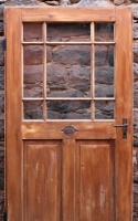 Antike Musselinglas-Türen Historismus 