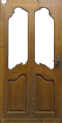 Antike Zimmertüren mit Glas Neo - Barock Fichte