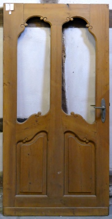 Antike Zimmertüren mit Glas Neo - Barock Fichte