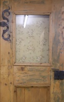 Antike Zimmertüren mit Glas Renaissance 