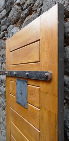 Antike Burgtüren/Mittelaltertüren/Weinkellertüren Historismus Fichte