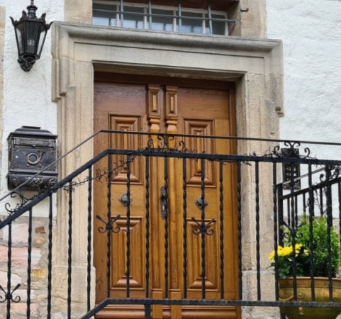Antike Haustüren Barock Eiche 