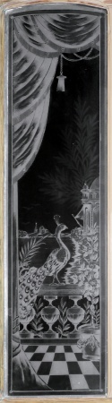 Glast&uuml;ren aus Paris Jugendstil Fichte