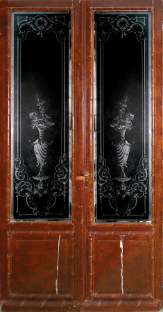Glastüren aus Paris Jugendstil 