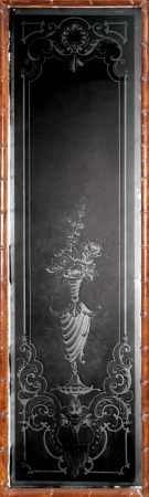 Glast&uuml;ren aus Paris Jugendstil 