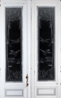 Glastüren aus Paris Jugendstil 