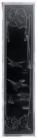Glastüren aus Paris Jugendstil Fichte/Tanne