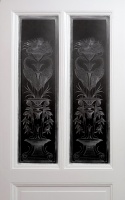 Glastüren aus Paris Jugendstil 
