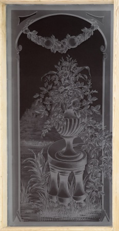 Glast&uuml;ren aus Paris Jugendstil 