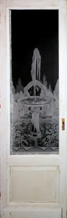 Glastüren aus Paris Jugendstil 