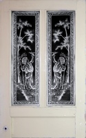 Glastüren aus Paris Jugendstil 