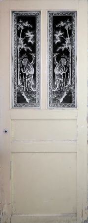 Glast&uuml;ren aus Paris Jugendstil 