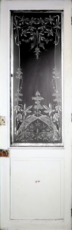 Glast&uuml;ren aus Paris Jugendstil 