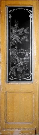 Glast&uuml;ren aus Paris Jugendstil 