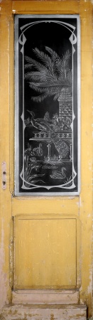 Glast&uuml;ren aus Paris Jugendstil 