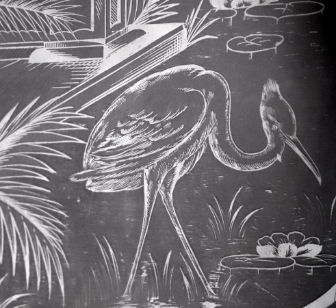 Glast&uuml;ren aus Paris Jugendstil 