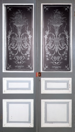 Glastüren aus Paris Jugendstil 