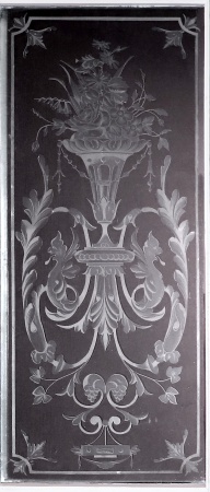 Glast&uuml;ren aus Paris Jugendstil 