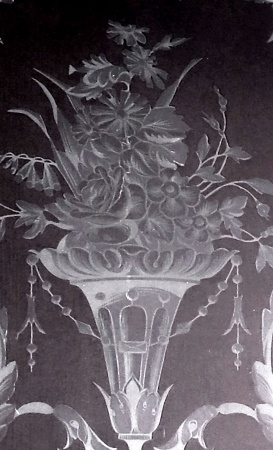 Glast&uuml;ren aus Paris Jugendstil 