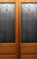 Glastüren aus Paris Jugendstil 