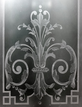 Glast&uuml;ren aus Paris Jugendstil 