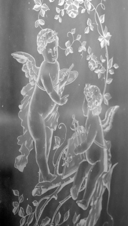 Glast&uuml;ren aus Paris Jugendstil 