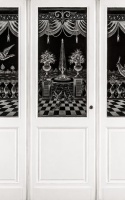 Glast&uuml;ren aus Paris Jugendstil 