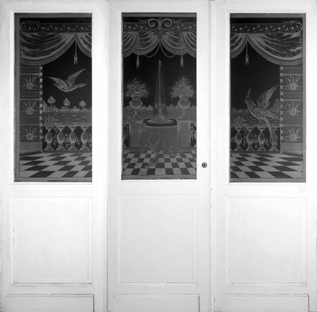 Glastüren aus Paris Jugendstil 