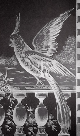 Glast&uuml;ren aus Paris Jugendstil 