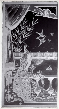 Glast&uuml;ren aus Paris Jugendstil 