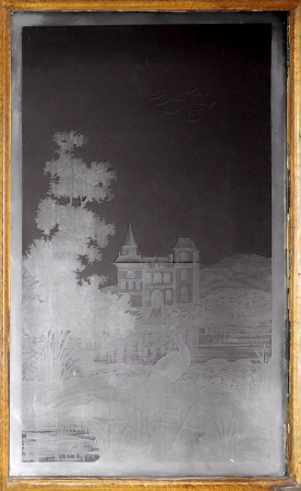 Glast&uuml;ren aus Paris Jugendstil 