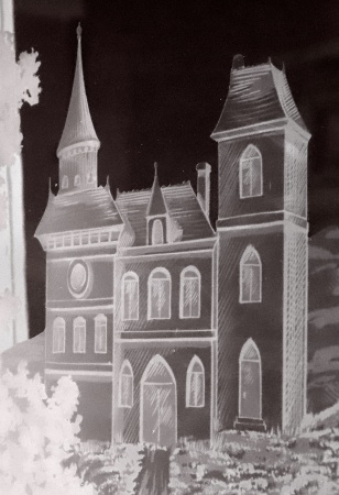 Glast&uuml;ren aus Paris Jugendstil 