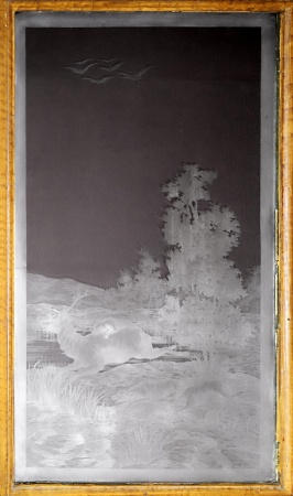 Glast&uuml;ren aus Paris Jugendstil 