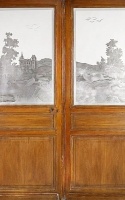 Glast&uuml;ren aus Paris Jugendstil 