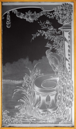 Glast&uuml;ren aus Paris Jugendstil 