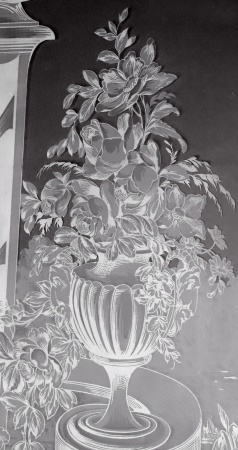 Glast&uuml;ren aus Paris Jugendstil 