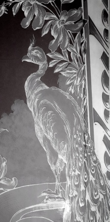 Glast&uuml;ren aus Paris Jugendstil 