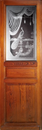 Glast&uuml;ren aus Paris Jugendstil 