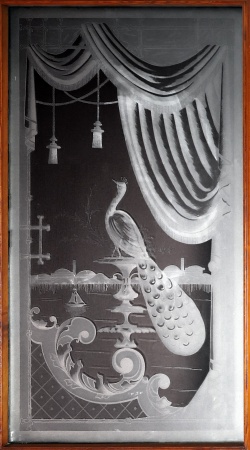 Glast&uuml;ren aus Paris Jugendstil 