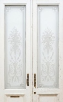 Glast&uuml;ren aus Paris Jugendstil 