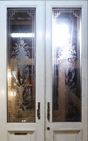 Glastüren aus Paris Jugendstil 