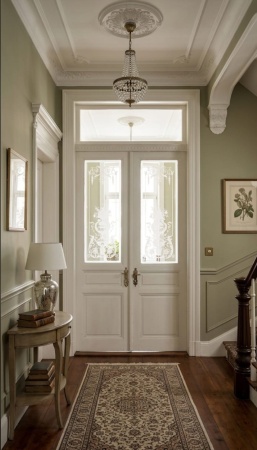 Glast&uuml;ren aus Paris Jugendstil 