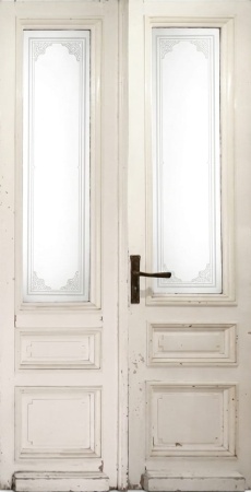 Glast&uuml;ren aus Paris Jugendstil 