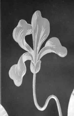 Glast&uuml;ren aus Paris Jugendstil 