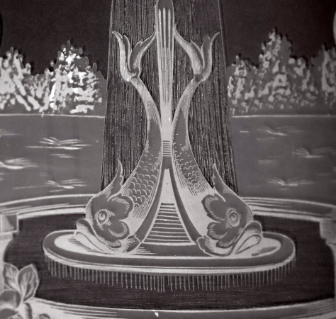 Glast&uuml;ren aus Paris Jugendstil 