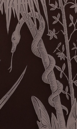 Glast&uuml;ren aus Paris Jugendstil 