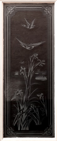 Glast&uuml;ren aus Paris Jugendstil 