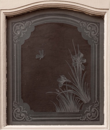 Glast&uuml;ren aus Paris Jugendstil 